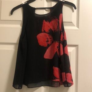 Black and Pink Guess Tank Top